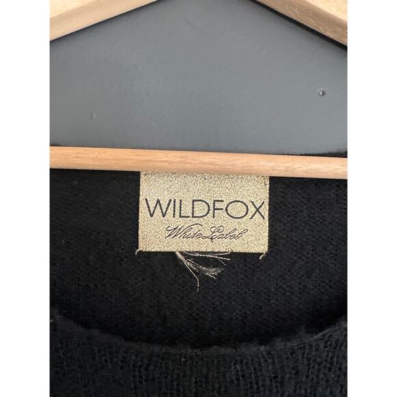 Wildfox White Label Black Take me on Vacation Oversized Knit Sweater Size Small - Picture 4 of 6